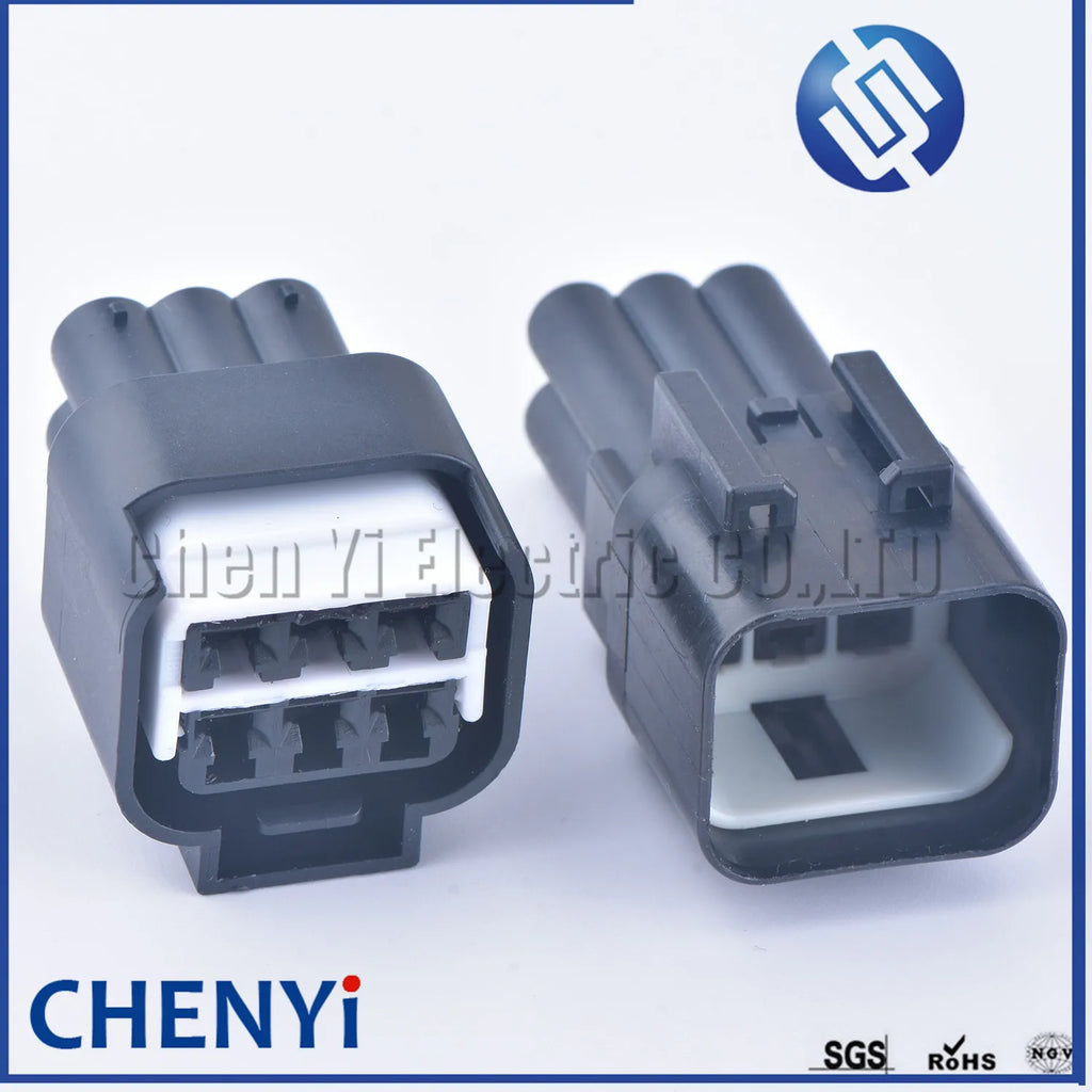 6 Pin male or female Automotive Vacuum pump connector car Brake pump plug 936294-2 936257-2 With Terminal For Hyundai i30n Kia