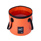 Portable Foldable Water Bucket Fishing Bucket Folding Water Container for Travelling Camping Hiking Fishing Washing Amagi