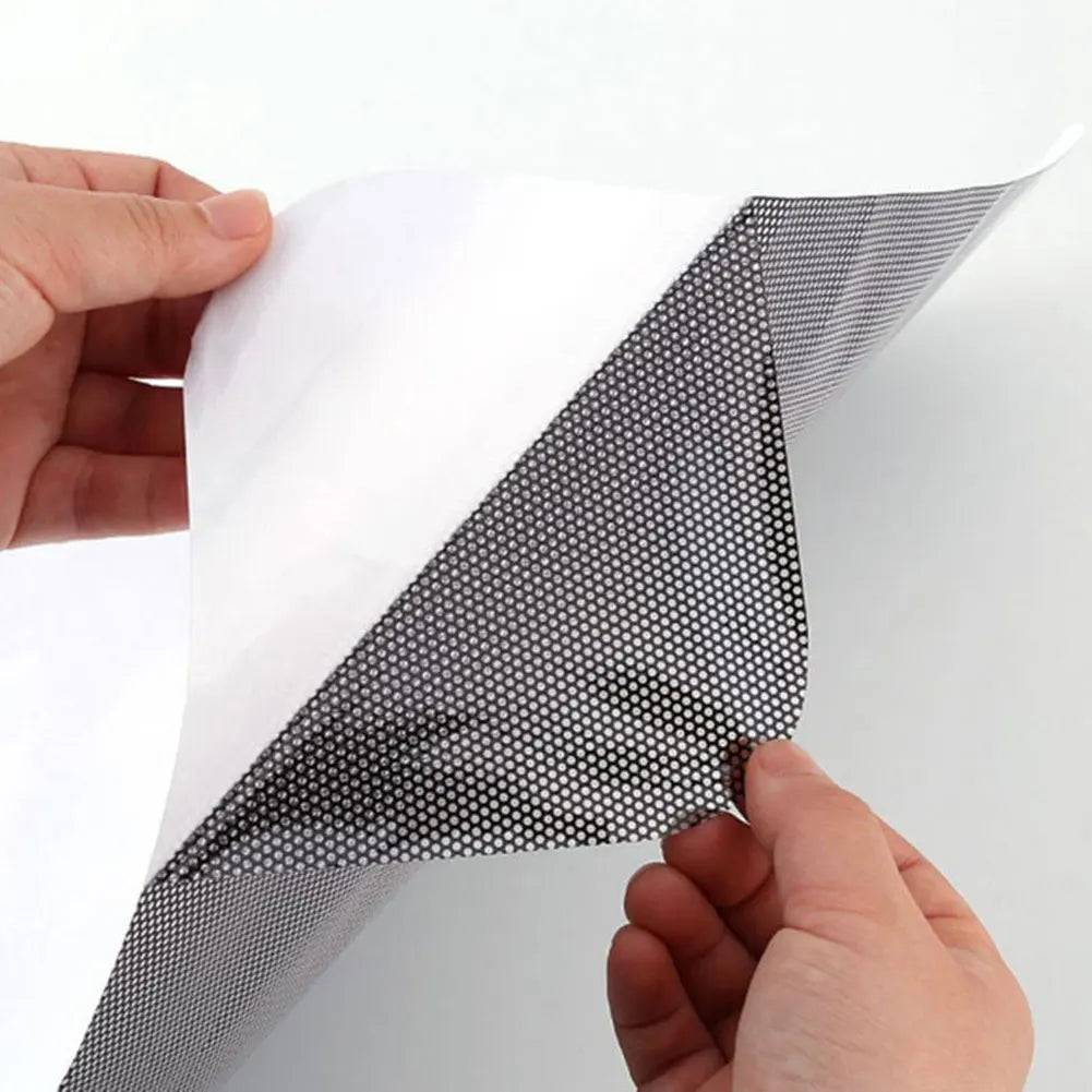 2 Pcs Sun Block Film Anti-UV Car Static Sunshade Stickers Window Glass Sunscreen Curtain Insulation Car Sunroof Solar Film Shade