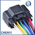12 Pin Auto differential motor actuator waterproof connector Gearbox Solenoid Valve Wire harness plug 90980-11151 For TOYOTA