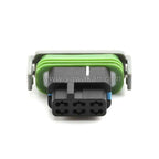 12 Pin 0.8 Series Miniature Connector Car Reversing Radar Plug Wire Harness Auto Adapter For Harley Honda