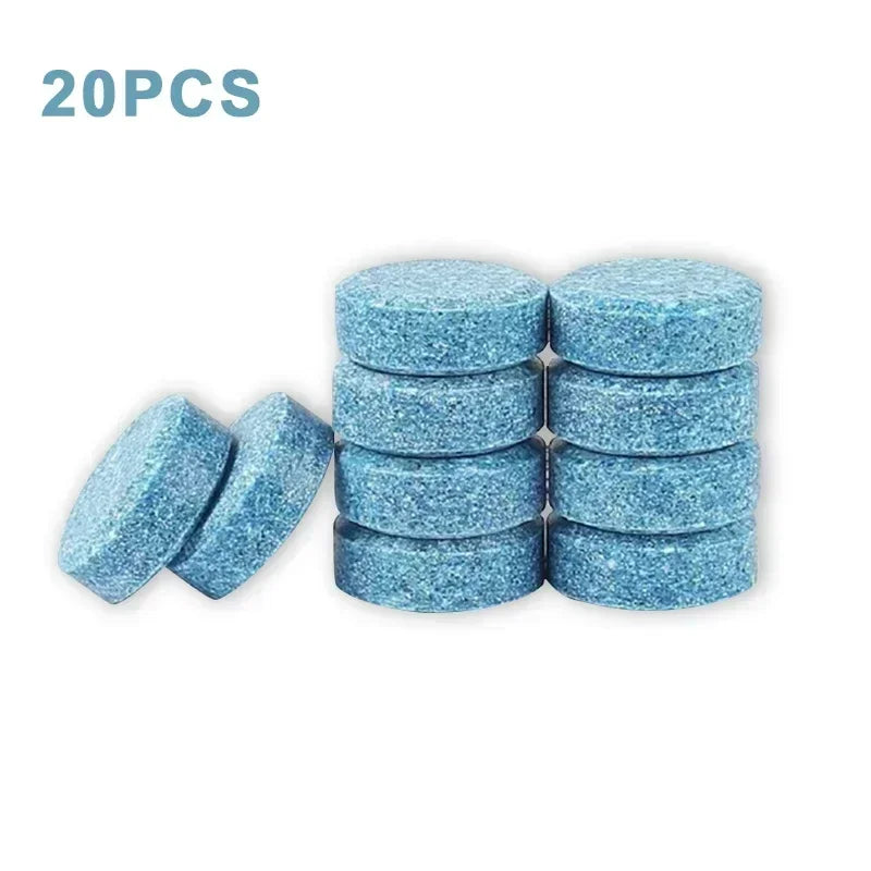 Concentrate Effervescent Car Washer Tablets, Concentrated Windshield Glass Cleaner for Deep Cleaning & Streak-Free Shine Amagi