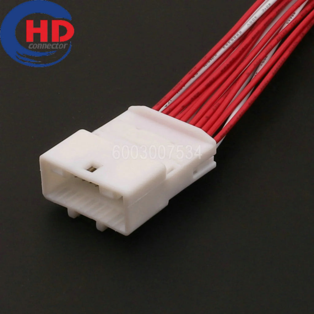 20 Pin Connector 0.7mm Series Male Female Connector Cable Plug Motorcycle Electrical Harnesses Wiring Harness 1473807-1