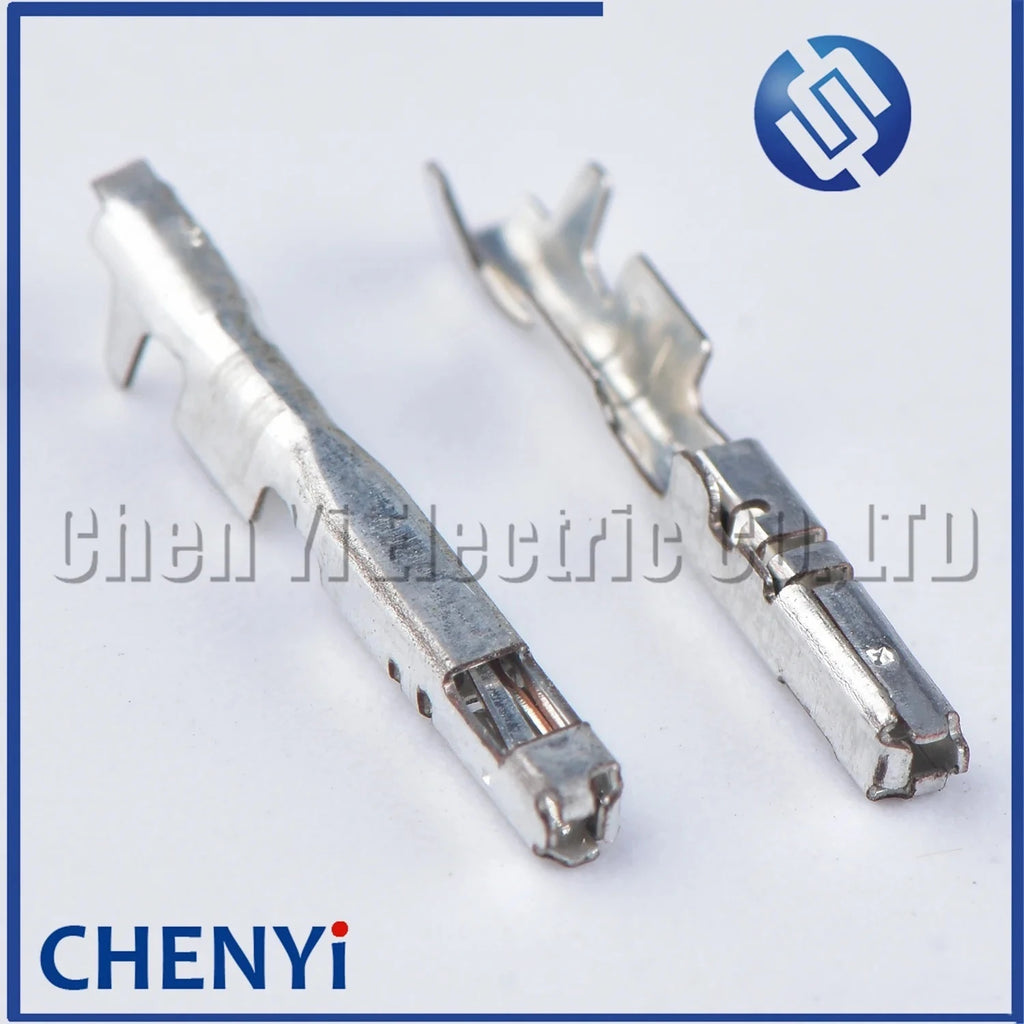 10/50 Pcs automobile connectors wire terminal crimp electrical pin Brass tinned gold-plated terminals 1674311-1 82998-12870