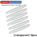 Anti Collision Car Bumper Guard Strip 4Pcs Front Rear Protection Strips Scratch Protector Crash Blade Auto Accessories for Amagi
