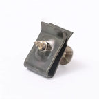 Car Metal Screw Fastener Clips U-Type Clip Anti-rust Iron Sheet Car Motorcycles Screw Buckle Bumper Protection Fastener Clips