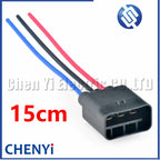 3 Pin Female or male automotive waterproof connector Electric Radiator Fan Wire harness plug Socket 1743271-2 For Hyundai Kia