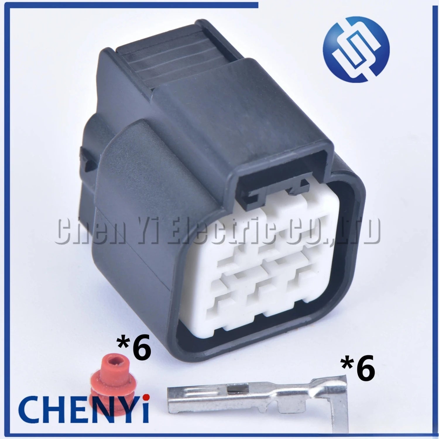 1 set 6 Pin car waterproof auto wire connector plug 2.3 female wiring socket Accelerator pedal automotive connector PK505-06027