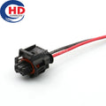 2 Pin Connector Waterproof 3.5mm Series Female Connectors Motorcycle Electrical Harnesses Wiring Harness 2050046-1