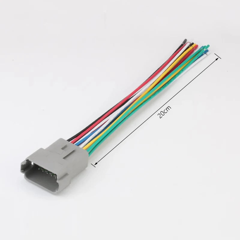 DT04-2P/DT06-2S Automotive Waterproof Connector Harness Plug 2/3/4/6/8/12 Hole for Heavy Truck Plug