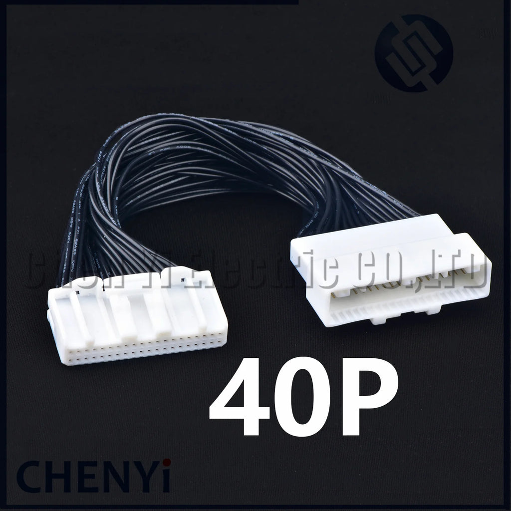 8/12/16/20/24/28/32/40 Pin Car Navigation Automotive Audio vehicle central control Connector Male and female 20cm extension plug
