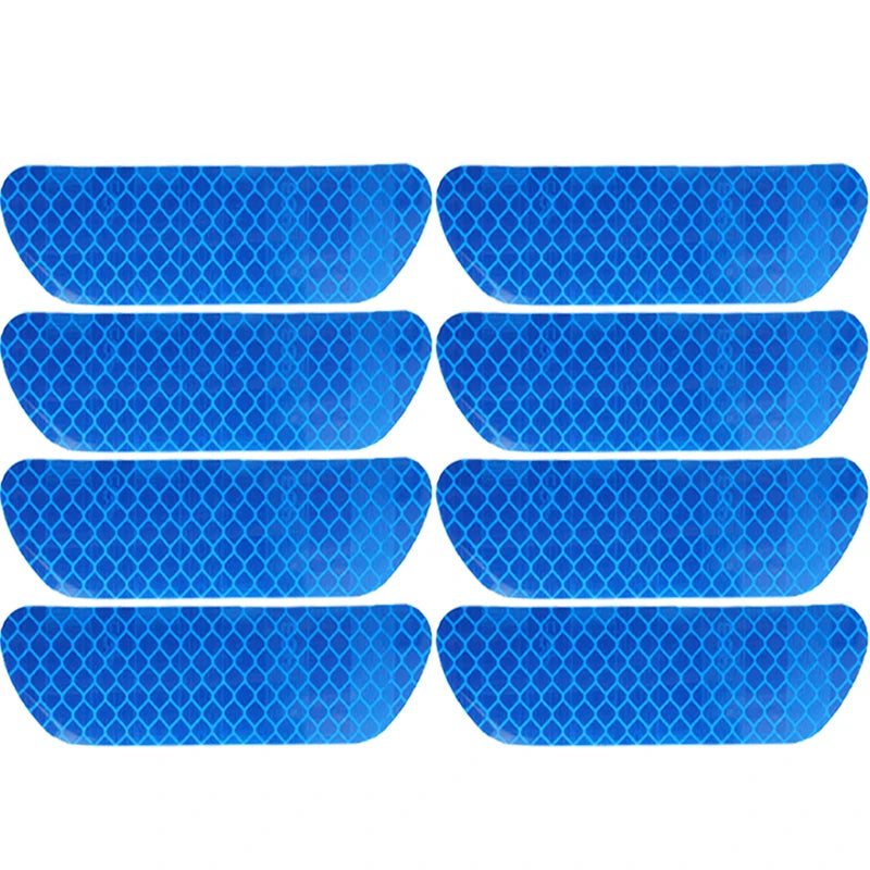 Car Door Reflective Sticker Safety Auto Door Opening Warning Reflector Tape Auto Accessory Exterior Interior Reflector Sticker