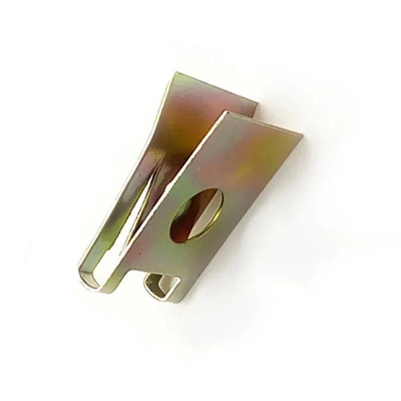 20Pcs Car Screw Base U-Type Mount Fastener Clips  Car Engine Fender Bumper Guard Protection Plate Clamp