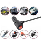 For Starlink Mini  DC Power  Cable  With  Switch 3/5M  Charging  Cable Car Charger Power Supply Cord Car Electronics Accessories