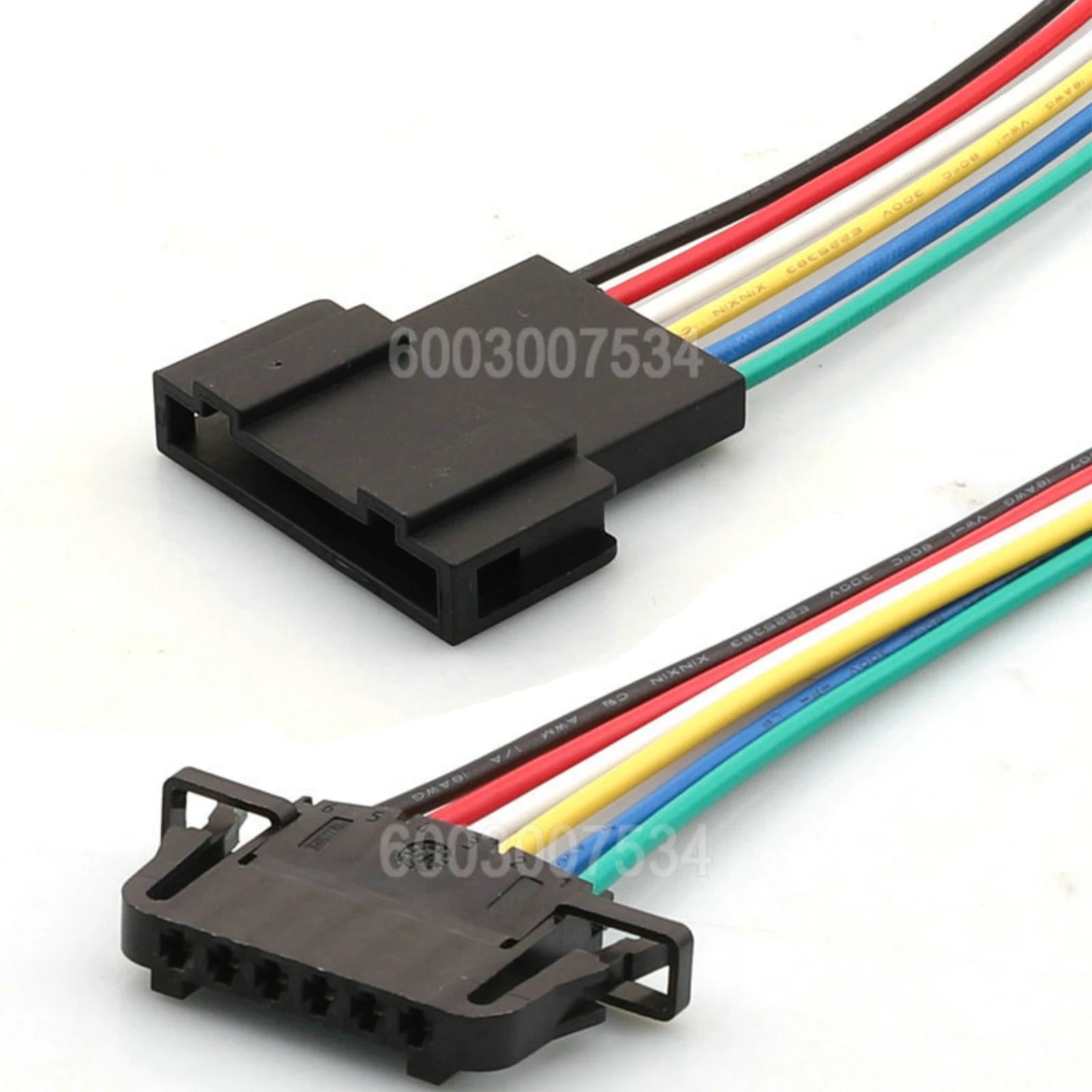 6 Pin Connector Unsealed 1.5mm Male Female Connectors Cable Motorcycle Electrical Harnesses Wiring Harness 3B0972706/1747251-1