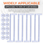 Multi-Purpose Nylon Zip Ties Car Engine Guards Underbody Panel Fastener Clip Screw Replacement Heavy Duty Self-locking Cable Tie