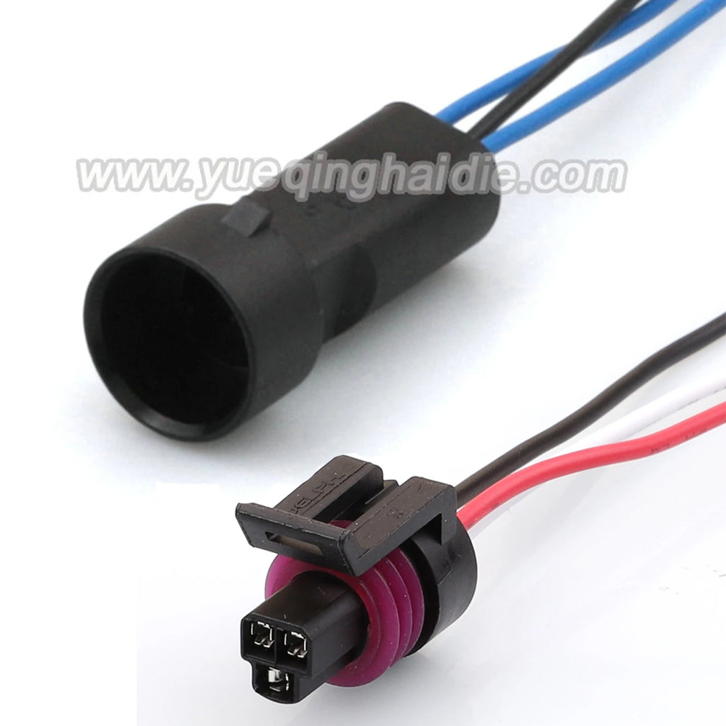 12078090 12110192 0441004 12065287 1/3/10Sets Waterproof Automotive Oil Fuel Pressure Sensor Connector For GM TPS Throttle Posit