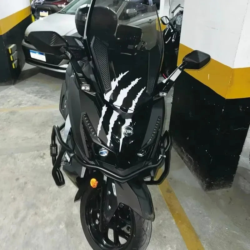 Car Motorcycle Monster Claw Scratch Sticker DIY Motocross Refit Creative Body Decoration Decals for YAMAHA SUZUKI HONDA Amagi
