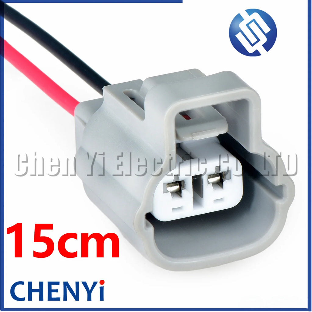 2 Pin Automotive waterproof connector Car capacitor harness plug 6189-0100 90980-10843 For TOYOTA VITZ SCP10 models 1SZ engine