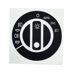 For A4 B6 B7 Radio Clima ESP Car Center Console Part Switch Button Repair Kit Sticker Decal Fix Faded Anti Scratch