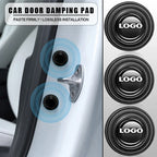 Customized 10 Pieces Car Silicone Shock Pad Shock Absorption Buffer Gasket Sound Insulation Pad Mount Protective Door Mute Anti