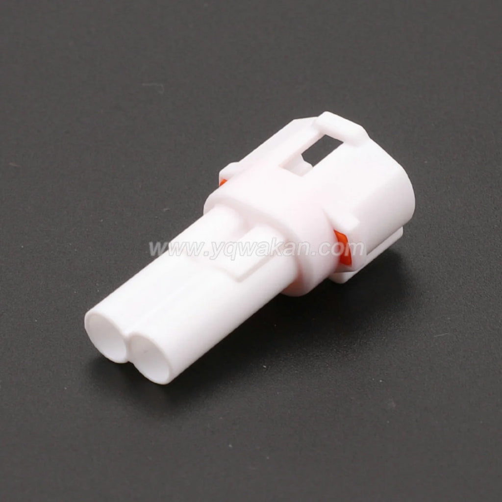 2 PIN AC Assembly White Car 2mm Male Female Waterproof Connector Automobile Foglight Electric Wiring Socket