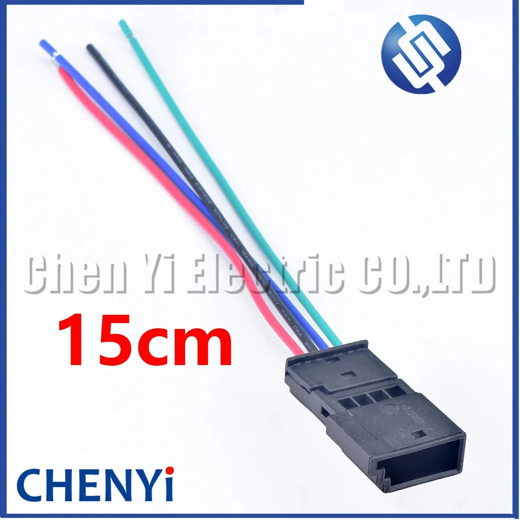 4 Pin Automotive connector Car ambient light door light Wire harness plug 968813-9 838069609 0-1452576-1 968813-1