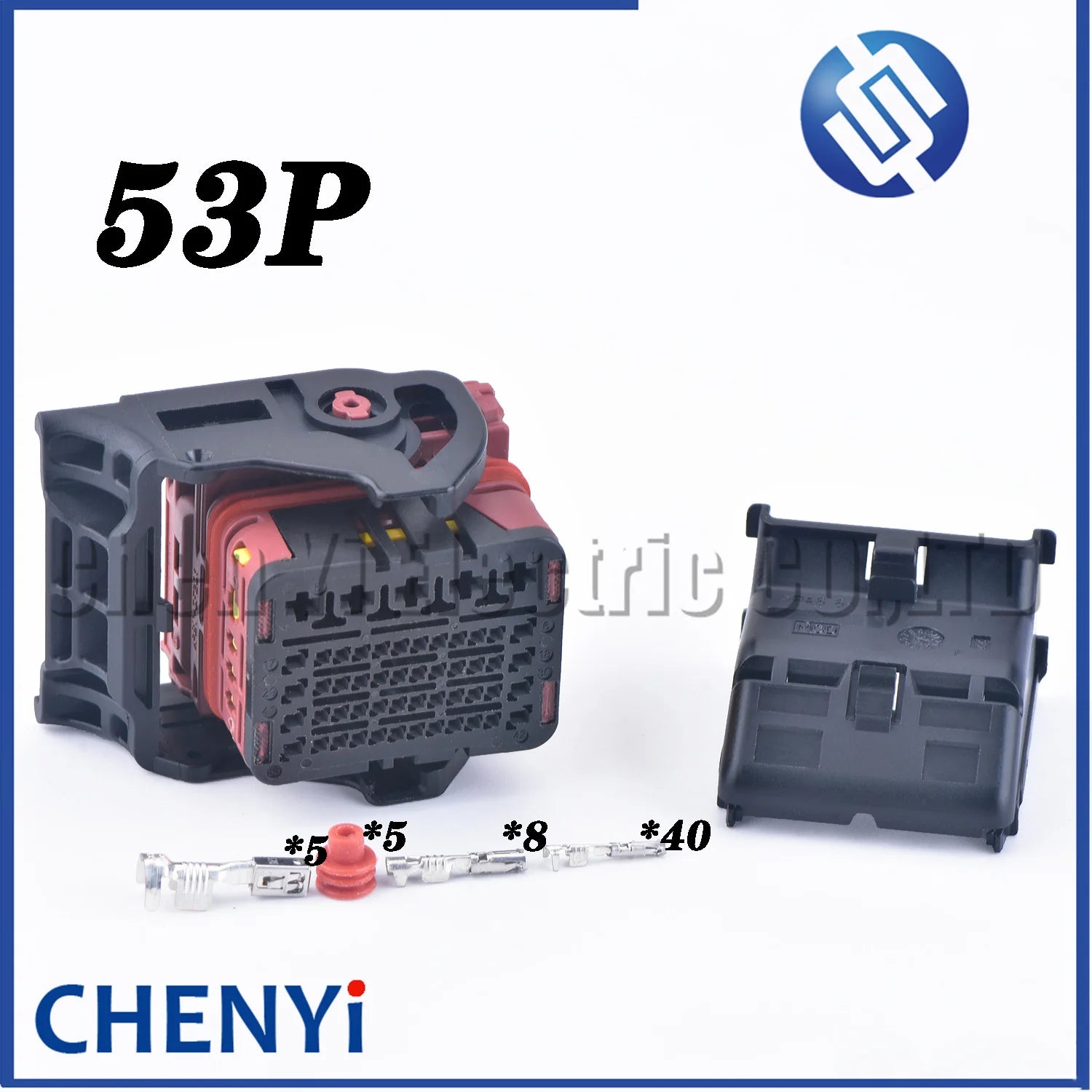 53 Pin Auto waterproof connector Computer board ECU Module Wiring Plug 64321-2019 34763-0001 64321-2011 64325-1091 64321-1101