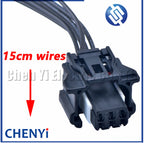6 Pin connector Car Reversing Camera reversing radar harness plug 6189-7428 82824-78020 90980-12790 90980-12A59 For Toyota Lexus