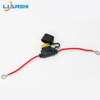 Automobile waterproof fuse box, car modified fuse socket, fuse holder with 30CM wire and fuse sheet
