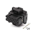 The 24-channel ECU connector 4-1437287-5 is suitable for automotive connector harness plugs