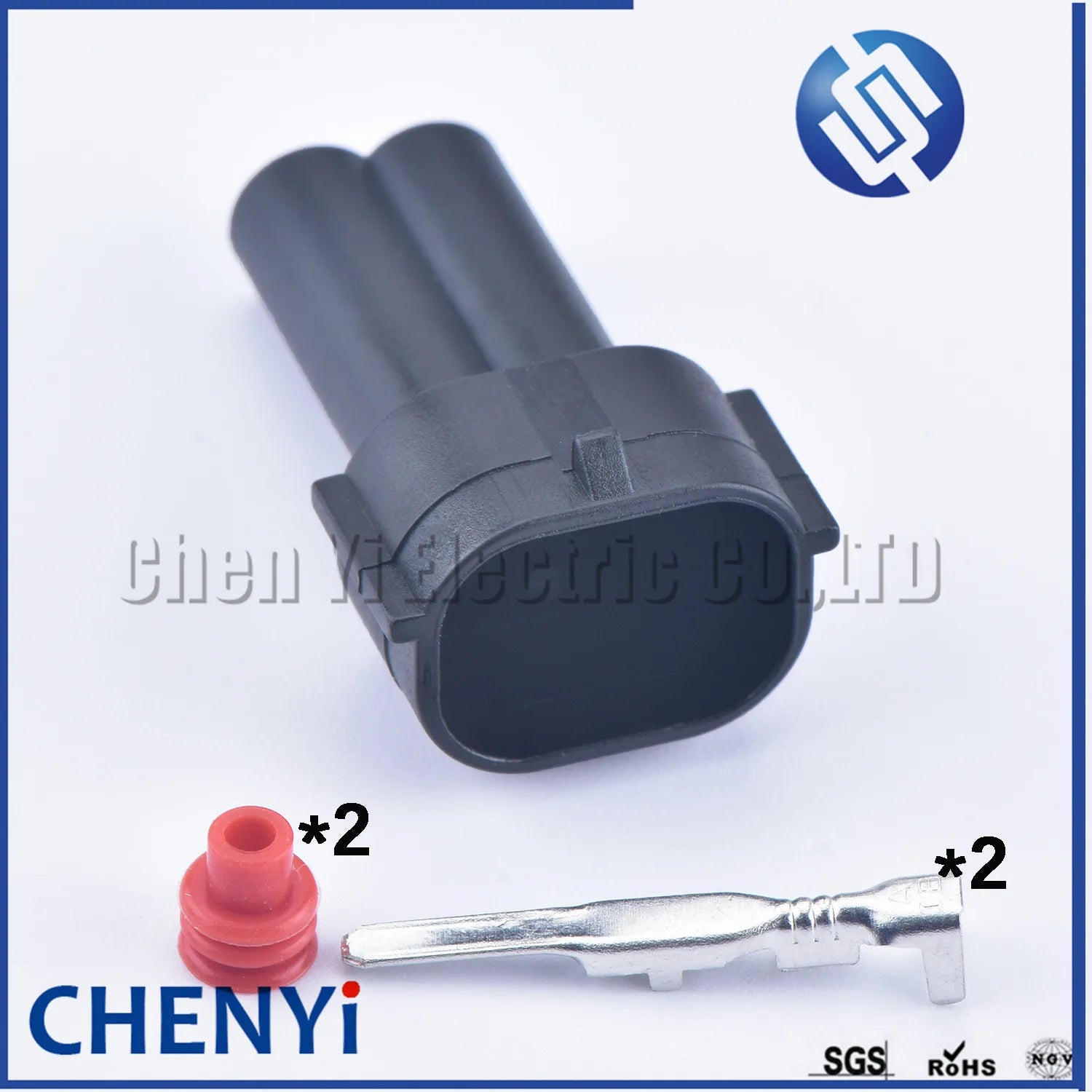 2 Pin Auto waterproof Connector fuel injector plug PU465-02127 06A973722 For Hyundai Kia Elantra Sonata ix35 K2 K3 K5 Forte