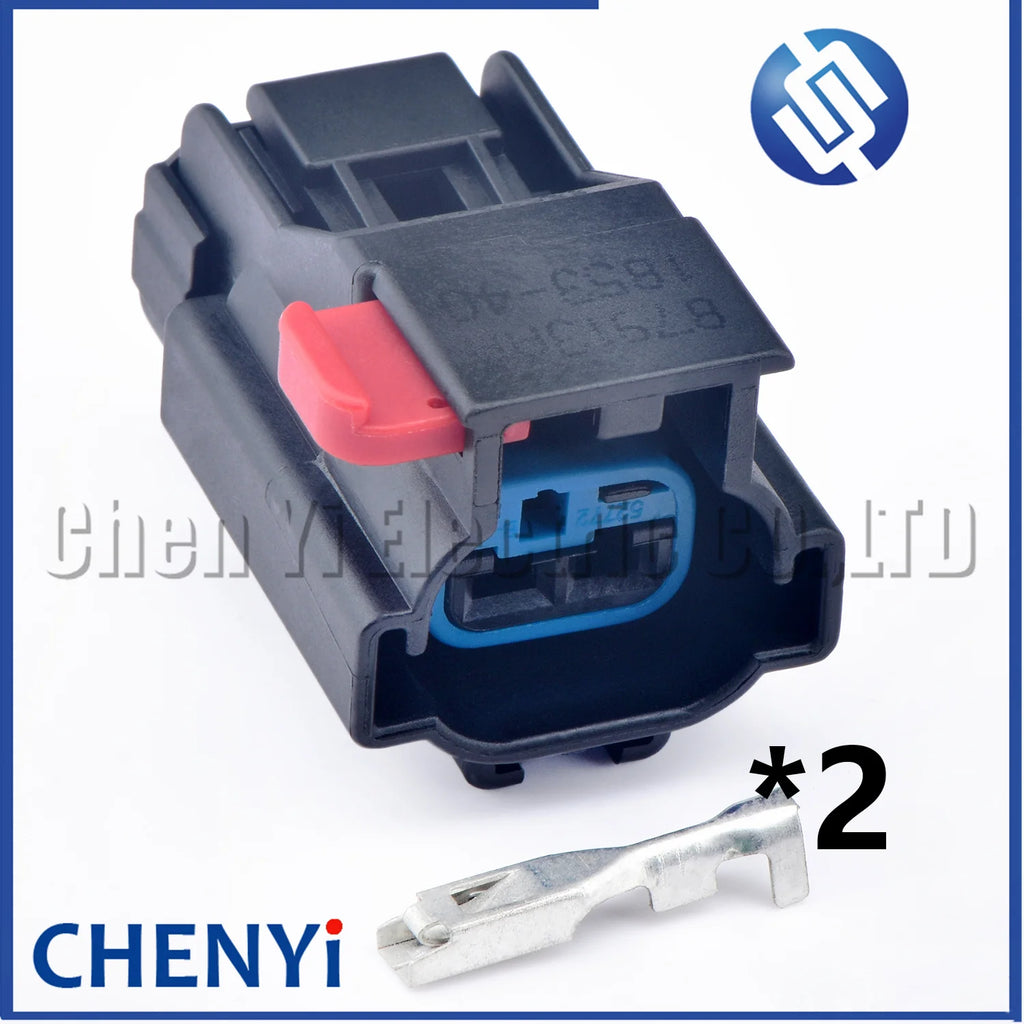2 Pin automotive waterproof connector Air solenoid valve plug 54200207 54200261 54200206 For Cummins Jeep Lincoln Chrysler
