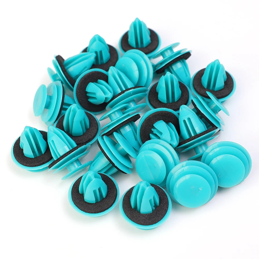 Green Nylon Retaining Clip for Toyota Bumper Door Buckle Car Interior Accessories Auto Vehicle Retainer Fastener Rivet 40/20pcs