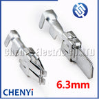 50 Pcs 6.3mm series connector plug Crimp Wire Splice Pins 144433-1 144617-1 927824-1 927824-2 927829-1 2-963736-1 1-968050-1