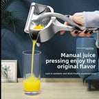 Stainless Steel Fruits Juicer Squeezer Lemon Manual Citrus Orange Hand Press Machine Durable Kitchen Tool Amagi