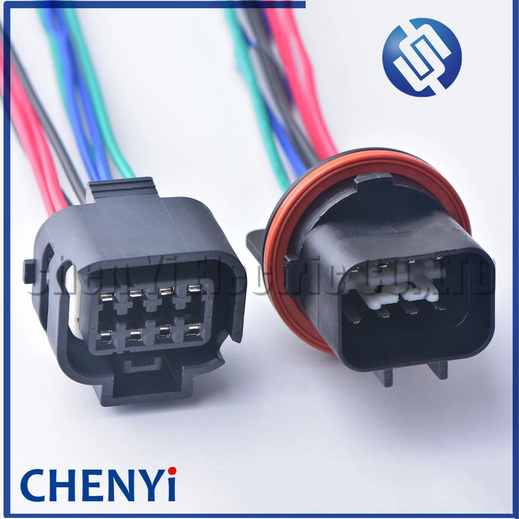8 Pin Auto Harness Connector Car Headlight Driver Plug pigtail for Hyundai Elantra IX25 IX35 Tucson Sonata Santa Fe Forte MISTRA