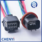 8 Pin Auto Harness Connector Car Headlight Driver Plug pigtail for Hyundai Elantra IX25 IX35 Tucson Sonata Santa Fe Forte MISTRA