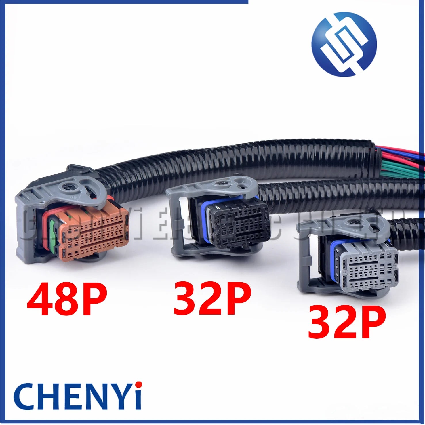 32 Pin 48 Pin ECU DCU OH6 Engine Computer Board Connector Cable Harness Plug 64319-1211 64319-3219 For Nissan Peugeot Citroen