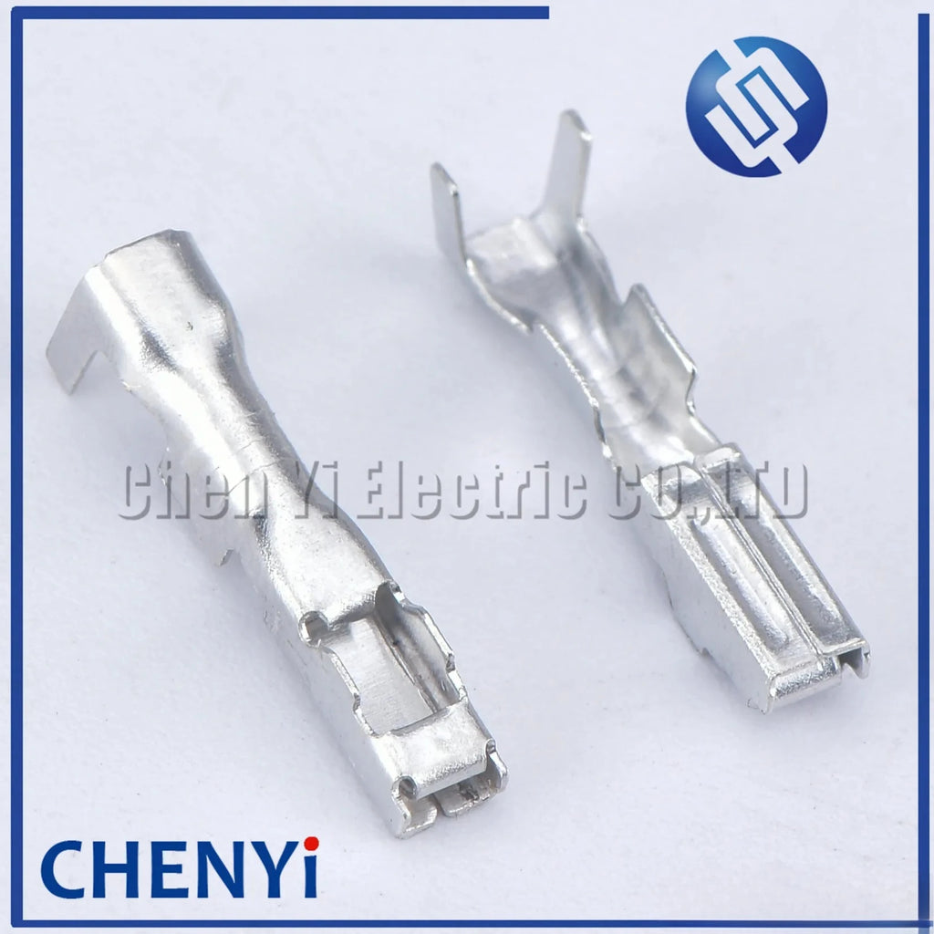 50 pcs car crimp wire terminals automotive electrical male or female connector pins For plug FW-C-2F-B FW-C-2M-B