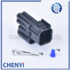 4 Pin car waterproof auto connector male or female LED Fog Light Wire harness plug socket 6189-7409 6181-6783 For Honda Nx500