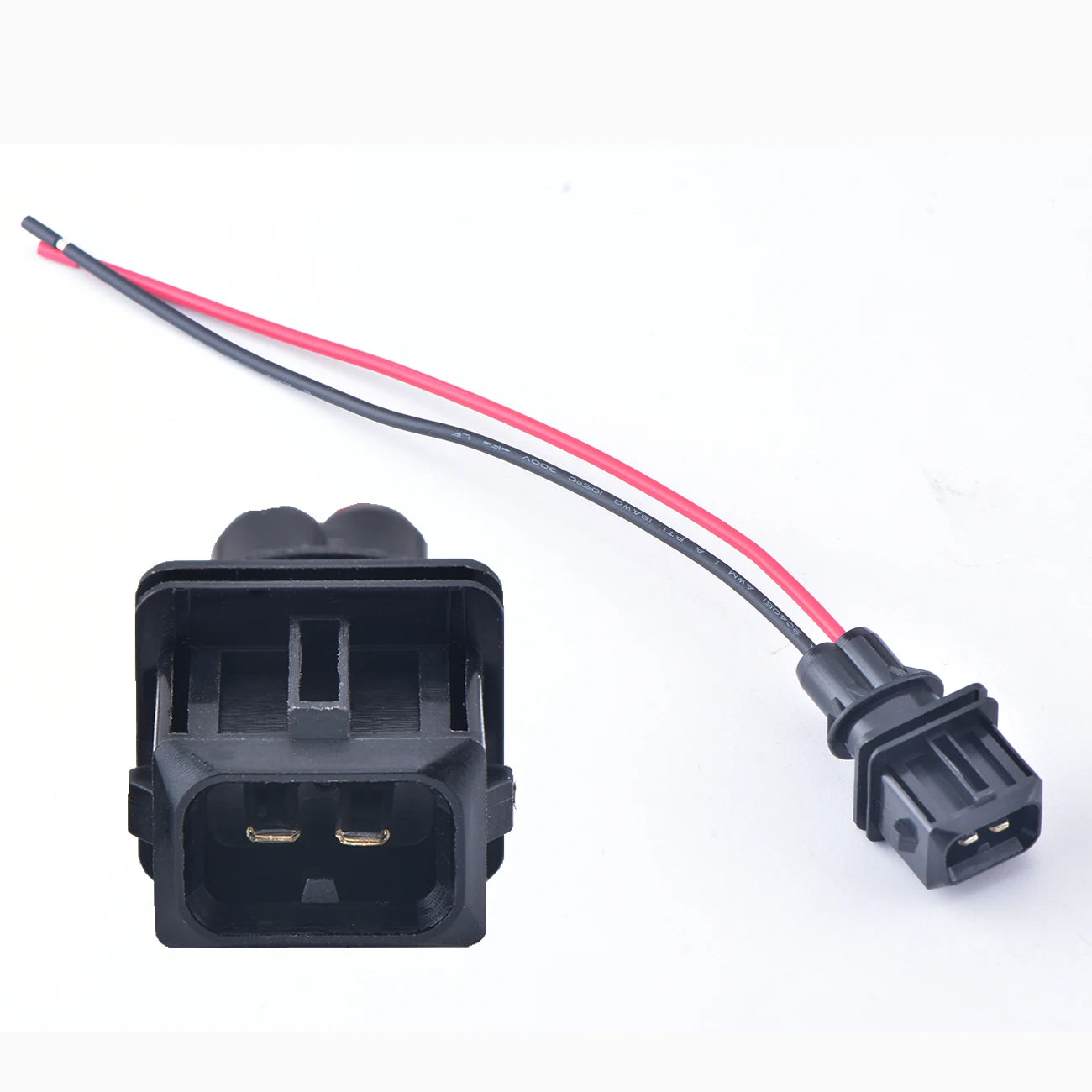 2 Pin efi series female Nozzle Ignition Coil Water Temperature Sensor wire  Plug connector EV1 282762-1 282189-1 with 15cm wire