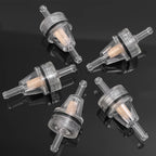 1/4pcs Motorcycle Fuel Filter Universal Gas Inline Fuel Filter Engine Inline Gasoline Filters Scooter Filter Tool for Kawasaki