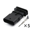 Applicable to Tesla pilot light wiring harness 1-2141520-1 Male and female docking waterproof plug 1-1718806-1