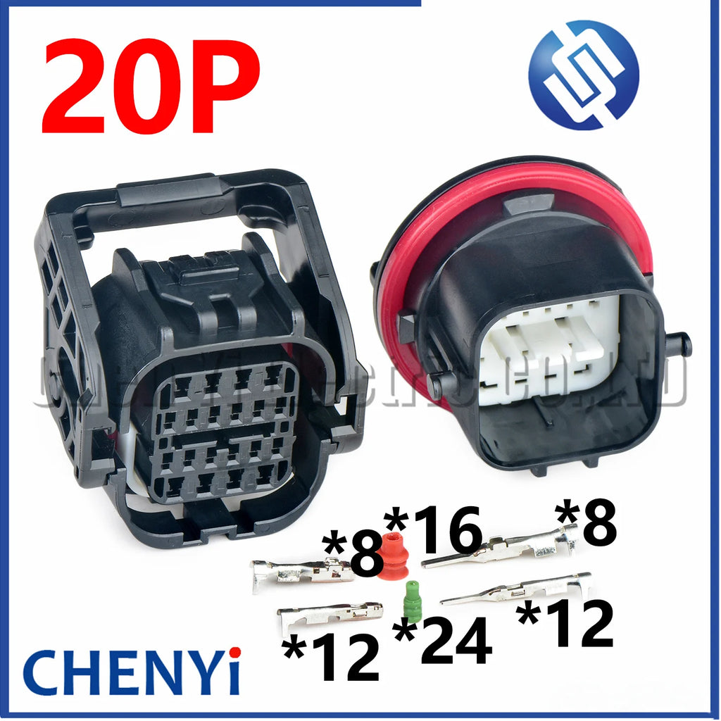 20 Pin Automotive waterproof connector Car headlight wire harness plug MG657201-5 MG657201 For Hyundai Kia EV6