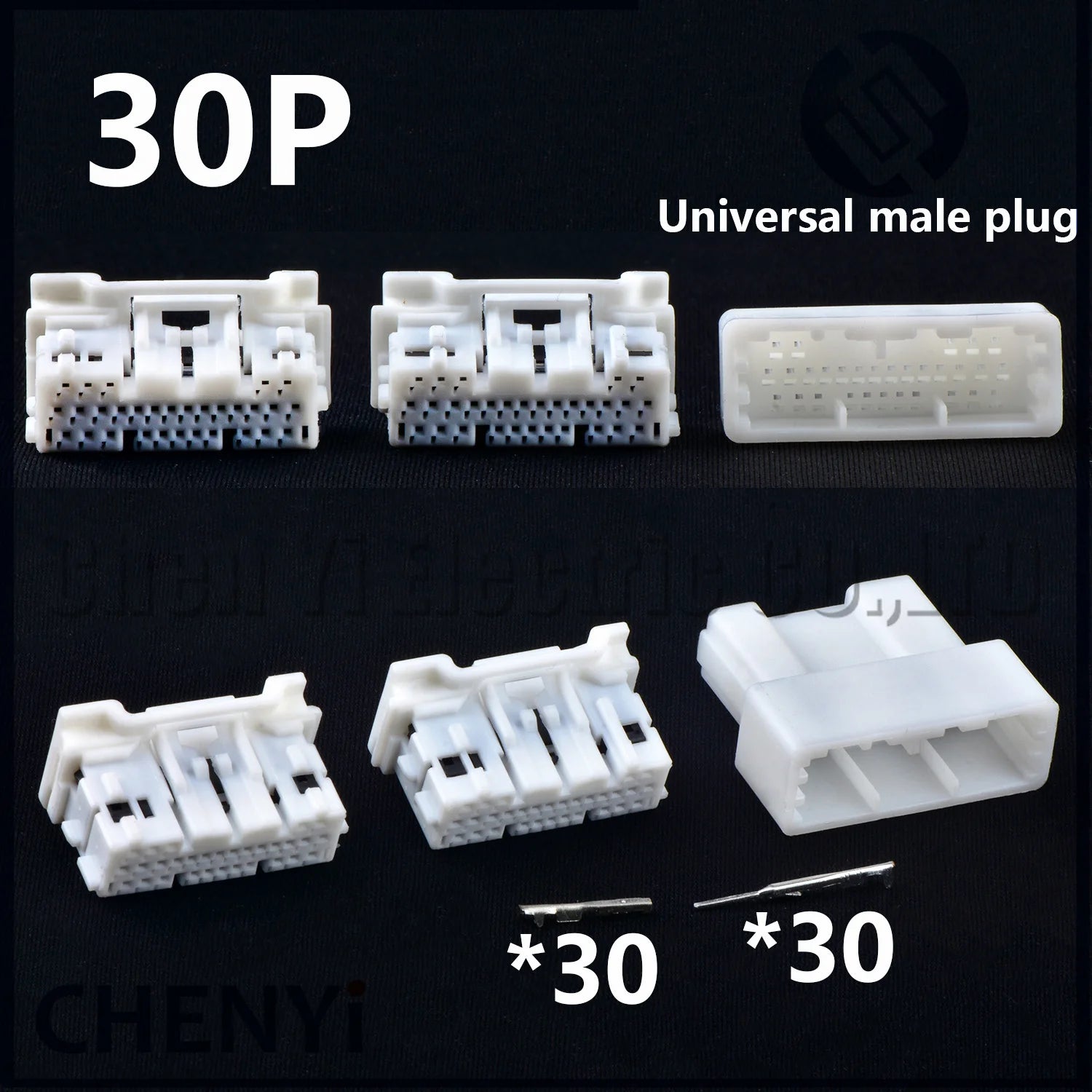 30 Pin Automotive connector BCM system ECU Wire harness plug 90980-12E93 90980-12E91 For Toyota 4A Smart Key IM508 IM608 DP300