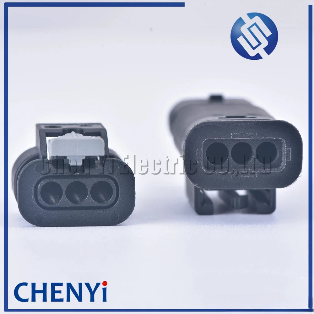 3 Pin Auto Waterproof Connector Reversing radar camshaft position sensor solenoid valve plug 4F0973703 4F0 973 703 1-1718644-1