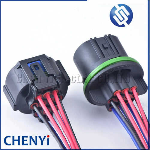 10 Pin auto headlight plug waterproof Headlamps socket HP406-10021 wiring harness connector For Hyundai IX25 Kia K2 K3 with wire
