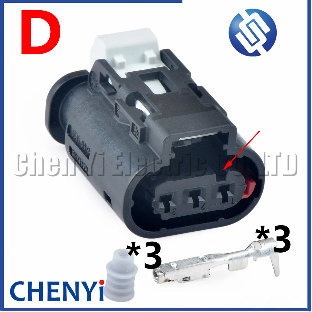 3 Pin Car Crankshaft Position Sensor connector fuel pressure Sensor plug 10010344 10092977 10092976 09406622 10098876 For GM GMC
