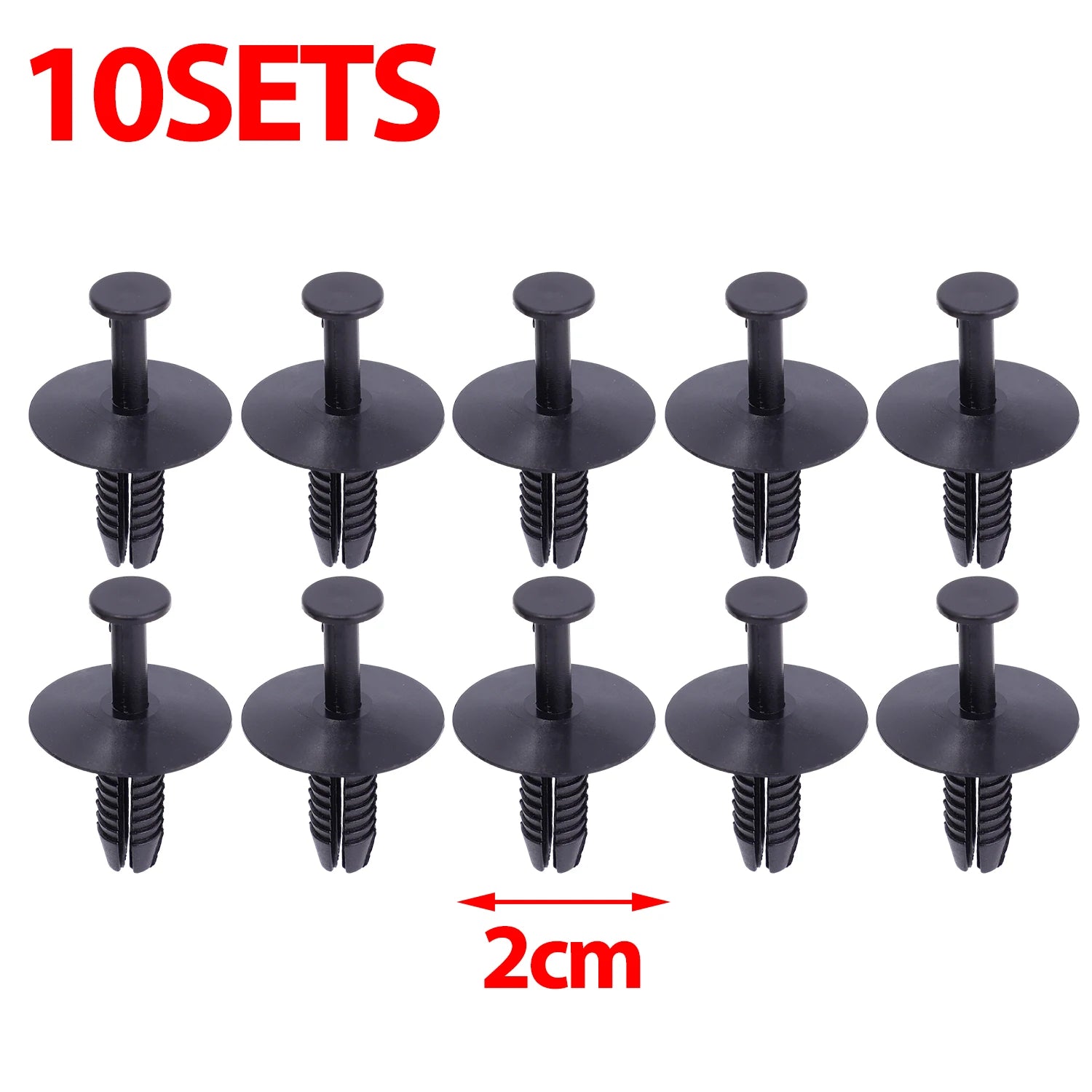 Car Bumper Moulding Clip Retainer Push Pin Rivet Fastener for BMW Mercedes Benz 3 5 7 Series Side Skirt Wheel Arch Trim Panel
